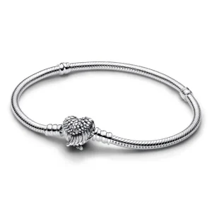 Armbänder & Armreife*Pandora Gliederarmband Damen Flügel Herzverschluss Silber 593680C01