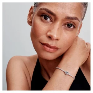 Armbänder & Armreife*Pandora Gliederarmband Damen Polarstern-Verschluss Silber 593584C01