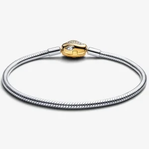 Armbänder & Armreife*Pandora Gliederarmband mit Schlangenverschluss Silber 563683C01