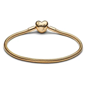 Armbänder & Armreife*Pandora Gliederarmband Stammbaum Herzverschluss Vergoldet 563516C01