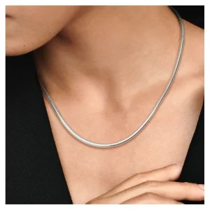 Halsketten*Pandora Halskette Damen mit Kugelverschluss Silber 590742HV