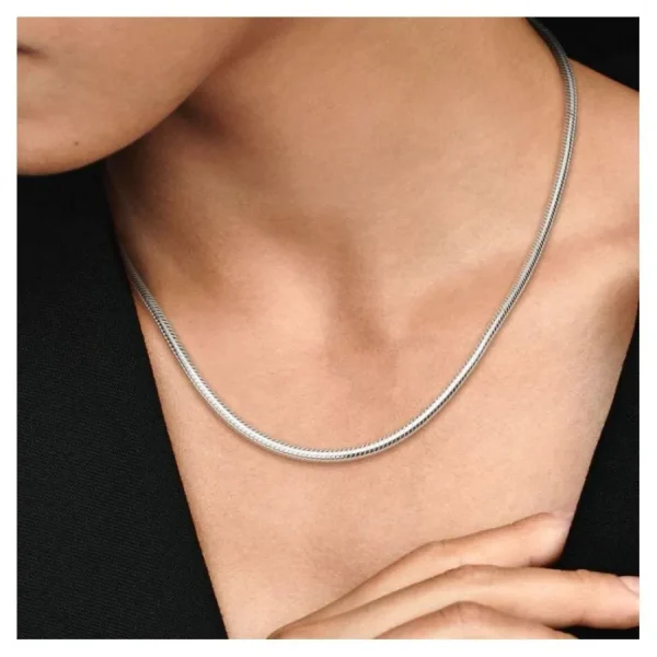 Halsketten*Pandora Halskette Damen mit Kugelverschluss Silber 590742HV