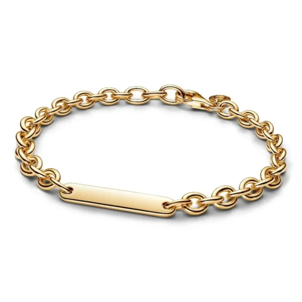 Armbänder & Armreife*Pandora Kettenarmband Gravierbarer Stab Vergoldet 569523C00