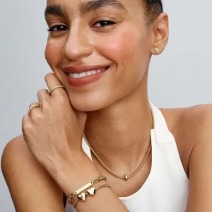 Armbänder & Armreife*Pandora Kettenarmband Gravierbarer Stab Vergoldet 569523C00