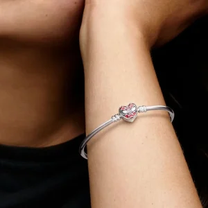 Armbänder & Armreife*Pandora Marvel 592324C01 Armreif Damen Spider-Man Maske Kugelverschluss Silber