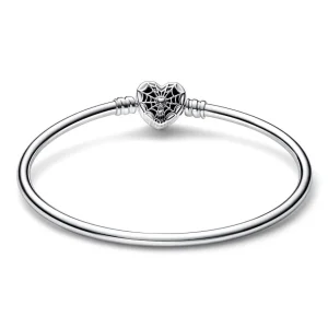 Armbänder & Armreife*Pandora Marvel 592324C01 Armreif Damen Spider-Man Maske Kugelverschluss Silber