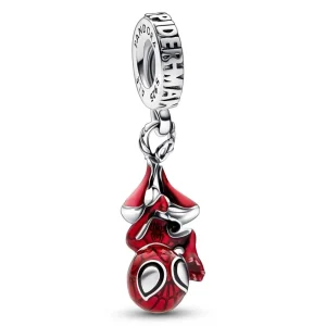 Anhänger*Pandora Marvel 792323C01 Charm-Anhänger Hängender Spider-Man Sterling-Silber