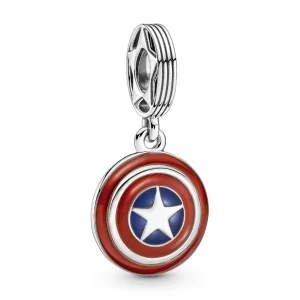 Anhänger*Pandora Marvel 790780C01 Charm-Anhänger The Avengers Captain Americas Schild