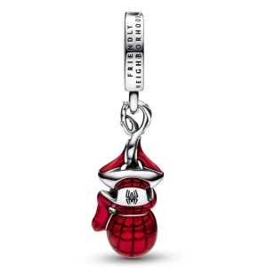 Anhänger*Pandora Marvel 792323C01 Charm-Anhänger Hängender Spider-Man Sterling-Silber