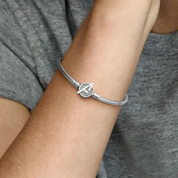 Armbänder & Armreife*Pandora Marvel 590784C00 Gliederarmband The Avengers Logo-Verschluss Silber