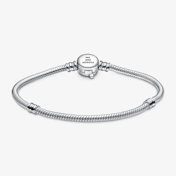 Armbänder & Armreife*Pandora Marvel 590784C00 Gliederarmband The Avengers Logo-Verschluss Silber