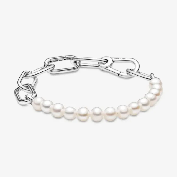 Armbänder & Armreife*Pandora Me 599694C01 Armband Damen Süßwasserzuchtperlen Sterling-Silber