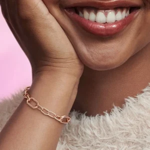 Armbänder & Armreife*Pandora Me 589662C00 Armband Damen Link Chain 14k Rose Gold Plattiert