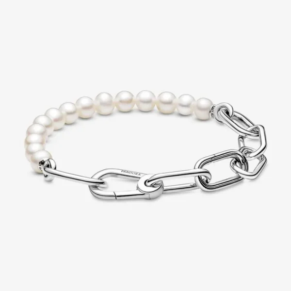 Armbänder & Armreife*Pandora Me 599694C01 Armband Damen Süßwasserzuchtperlen Sterling-Silber