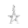 Anhänger*Pandora Me 793032C01 Charm-Medaillon Damen Funkelnder Stern Zirkonia Silber