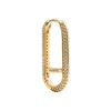 Ohrschmuck*Pandora Me 262796C01 Creole Link-Ohrring Einzeln Damen Pavé Verlängert Vergoldet