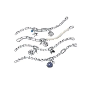 Armbänder & Armreife*Pandora Me 592793C00 Gliederkettenarmband Damen Metallperlen Sterling-Silber