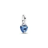 Anhänger*Pandora Me 793042C02 Mini-Charm-Anhänger Damen Blaues Chakra-Herz Sterlingsilber