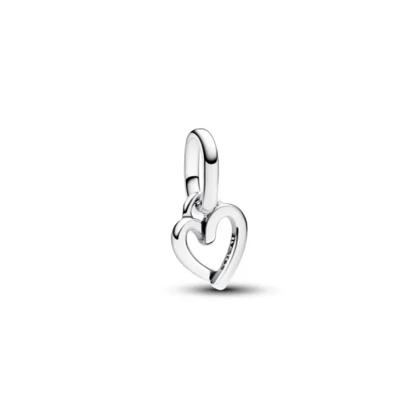 Anhänger*Pandora Me 793048C00 Mini-Charm-Anhänger Damen Freihandherz Sterling-Silber