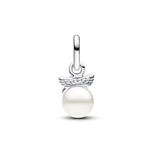 Anhänger*Pandora Me 793108C01 Mini-Charm-Anhänger Damen Amor Süßwasserzuchtperle Silber