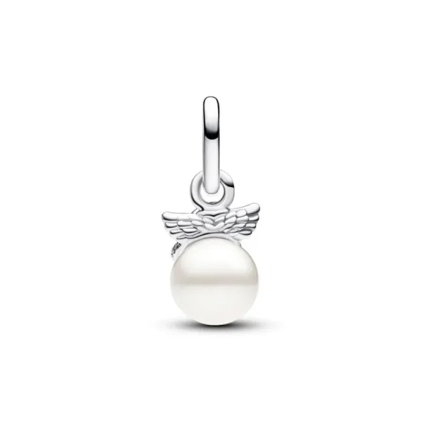 Anhänger*Pandora Me 793108C01 Mini-Charm-Anhänger Damen Amor Süßwasserzuchtperle Silber