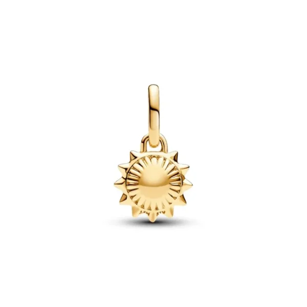Anhänger*Pandora Me 763035C01 Mini-Charm-Anhänger Süßwasserzuchtperle Sonne Vergoldet