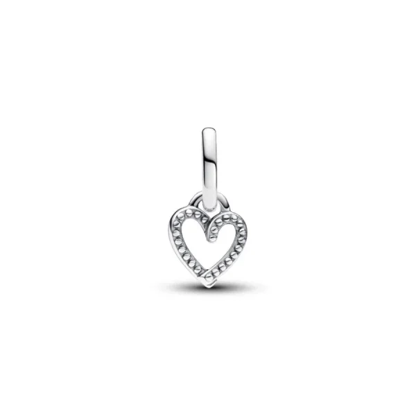 Anhänger*Pandora Me 793048C00 Mini-Charm-Anhänger Damen Freihandherz Sterling-Silber