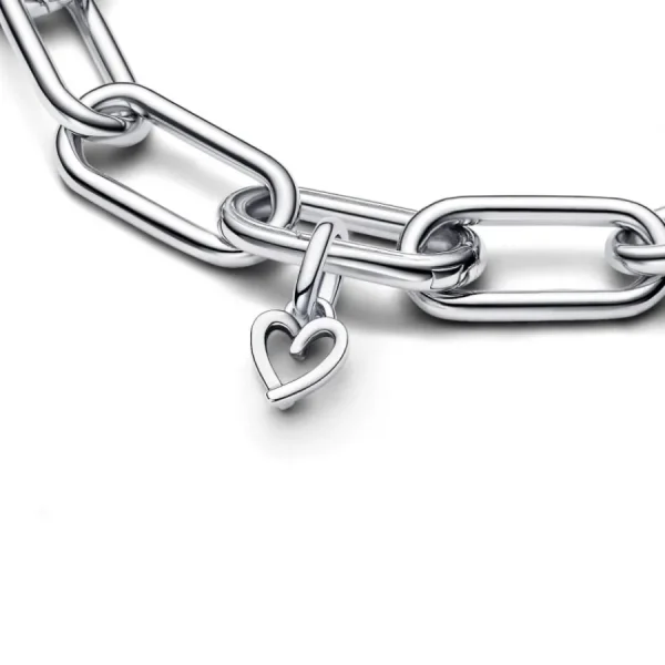 Anhänger*Pandora Me 793048C00 Mini-Charm-Anhänger Damen Freihandherz Sterling-Silber