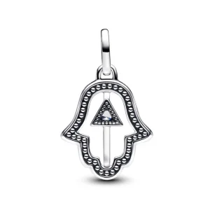 Anhänger*Pandora Me Damen Medaillon-Charm Hand der Fatima Sterling-Silber 793411C01