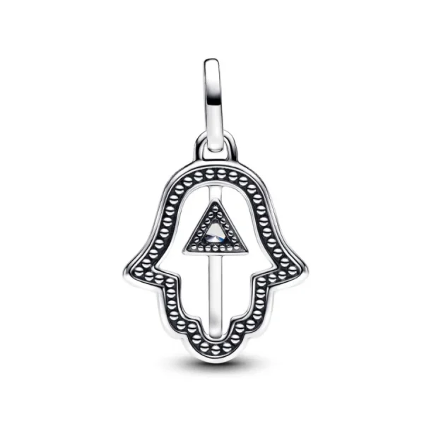 Anhänger*Pandora Me Damen Medaillon-Charm Hand der Fatima Sterling-Silber 793411C01