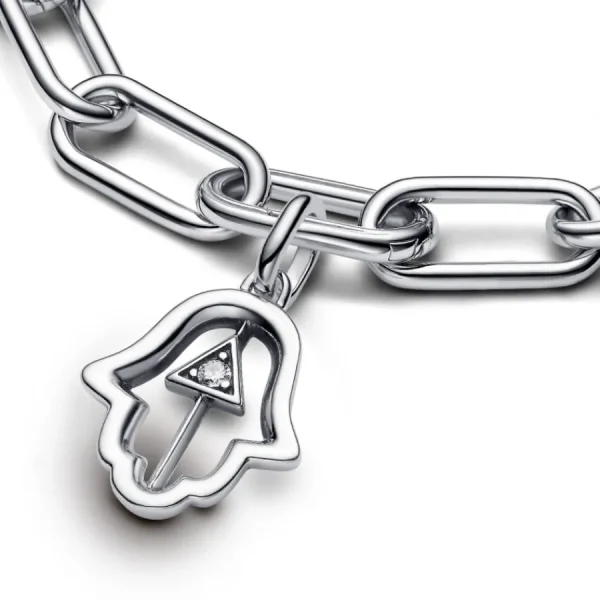 Anhänger*Pandora Me Damen Medaillon-Charm Hand der Fatima Sterling-Silber 793411C01