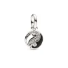 Anhänger*Pandora Me Mini-Charm-Anhänger Funkelnder Yin & Yang Silber 793454C01