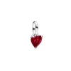 Anhänger*Pandora Me Mini-Charm-Anhänger Gebrochenes Herz Rot Sterling-Silber 793450C01