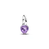 Anhänger*Pandora ME Mini-Charm-Anhänger Violettes Chakra-Herz 793042C04