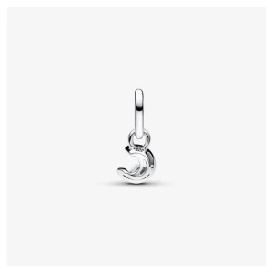 Anhänger*Pandora Me Mini-Charm-Anhänger Damen Funkelnder Mond Silber 793364C01