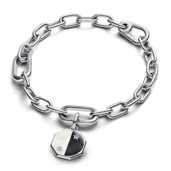 Anhänger*Pandora Me Mini-Charm-Anhänger Damen Yin & Yang Silber 793688C01