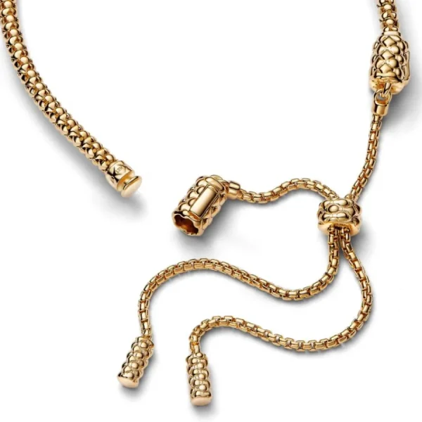 Armbänder & Armreife*Pandora Nietenarmband Damen Schiebeverschluss Vergoldet 563090C00