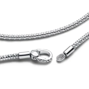 Halsketten*Pandora Nietenhalskette mit Verschluss Sterling-Silber 50 cm 393682C00