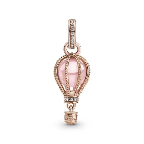 Anhänger*Pandora Rose 789434C01 Charm-Anhänger Damen Funkelnder Rosafarbener Heißluftballon
