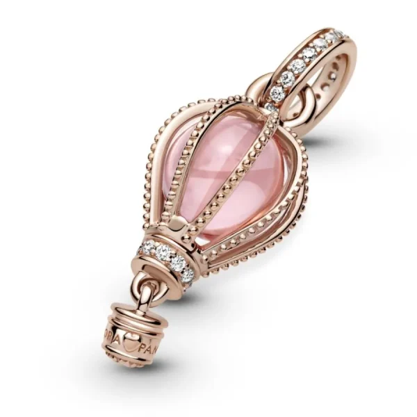 Anhänger*Pandora Rose 789434C01 Charm-Anhänger Damen Funkelnder Rosafarbener Heißluftballon
