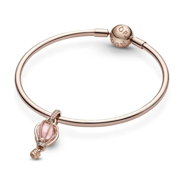 Anhänger*Pandora Rose 789434C01 Charm-Anhänger Damen Funkelnder Rosafarbener Heißluftballon