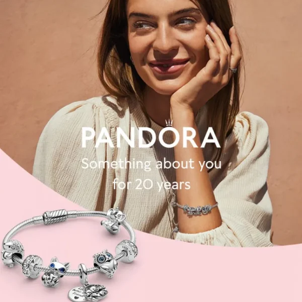 Ohrschmuck*Pandora Rose 286317C01 Ohrringe Creolen Damen Pavé-Herz Zirkonia