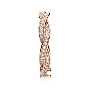Ringe* Pandora Rose 180892CZ Ring Verbundene Treue