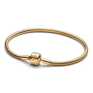 Armbänder & Armreife*Pandora Schlangen-Gliederarmband Kugelverschluss Vergoldet 563390C00