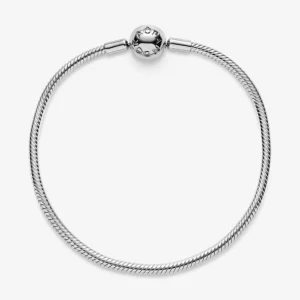 Armbänder & Armreife*Pandora Schlangen-Gliederarmband Damen Moments Sterling-Silber 590728