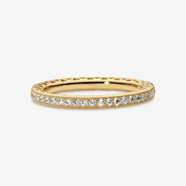 Ringe*Pandora Shine 168655C01 Ring Damen Funkeln & Herzen
