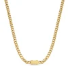 Halsketten*Police PEAGN0002102 Halskette Herren Chained Metall Gold-Ton 70 cm