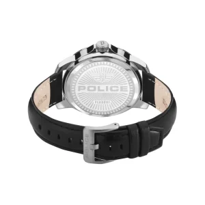Herren Designer Uhren*Police PEWJA2207801 Herren-Uhr Mensor Analog Quarz Leder-Armband