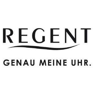 Herren Designer Uhren*Regent F-873 Herren-Uhr Analog Quarz mit Zug-Armband IP Gold Ø 36 mm