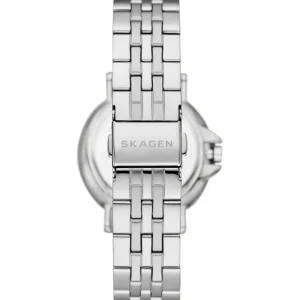 Damen Designer Uhren*Skagen Damen-Uhr Signatur Sport Lille Analog Quarz Edelstahl-Band SKW3134